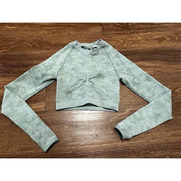 gymshark camo long sleeve top - Picture 2 of 7